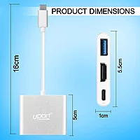 uPort 3-Port HDMI Switch – Seamlessly connect up to 3 devices to one HDMI display. Supports 4K UHD resolution for stunning visuals. Easy switching with a button. Perfect for home entertainment!
