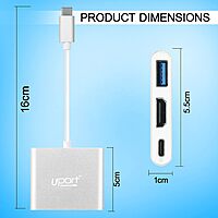 uPort 3-Port HDMI Switch – Seamlessly connect up to 3 devices to one HDMI display. Supports 4K UHD resolution for stunning visuals. Easy switching with a button. Perfect for home entertainment!