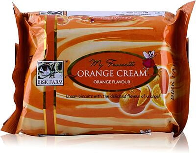 Bisk Farm Orange Cream Biscuits - 150g Bisk Farm Orange Cream Biscuits - 150g