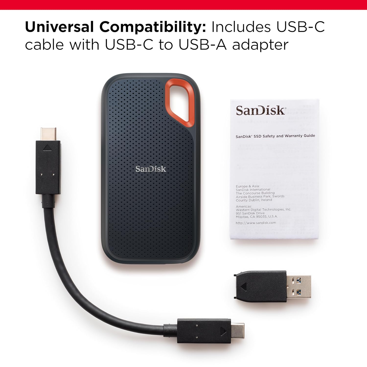 SanDisk E61 USB 3.2 2TB External SSD
