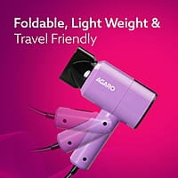 AGARO HD-1211 Hair Dryer 1100 Watts, 2 Heat Speed and Cool Mode