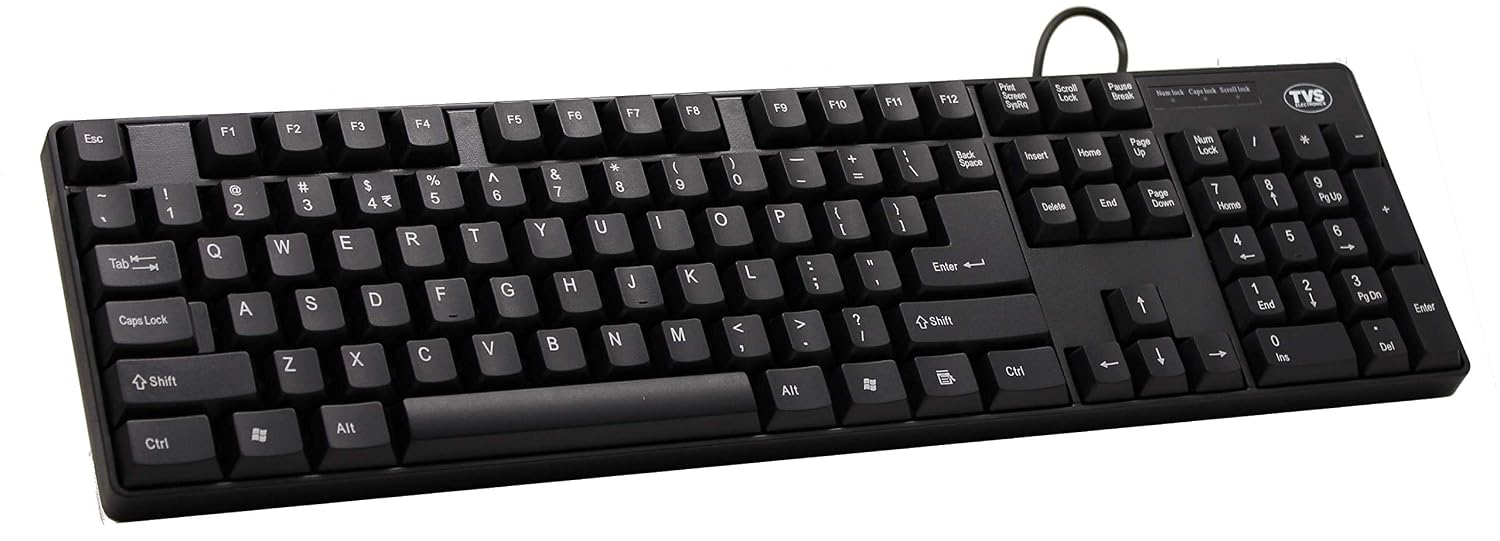 TVS CHAMP Wired PS2 Keyboard