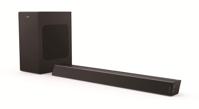 Philips Audio TAB7305 2.1Ch 300W Bluetooth Soundbar With Wireless Subwoofer, Dolby Audio, Hdmi Arc And Optical Input Philips Audio TAB7305 2.1Ch 300W Bluetooth Soundbar With Wireless Subwoofer, Dolby Audio, Hdmi Arc And Optical Input