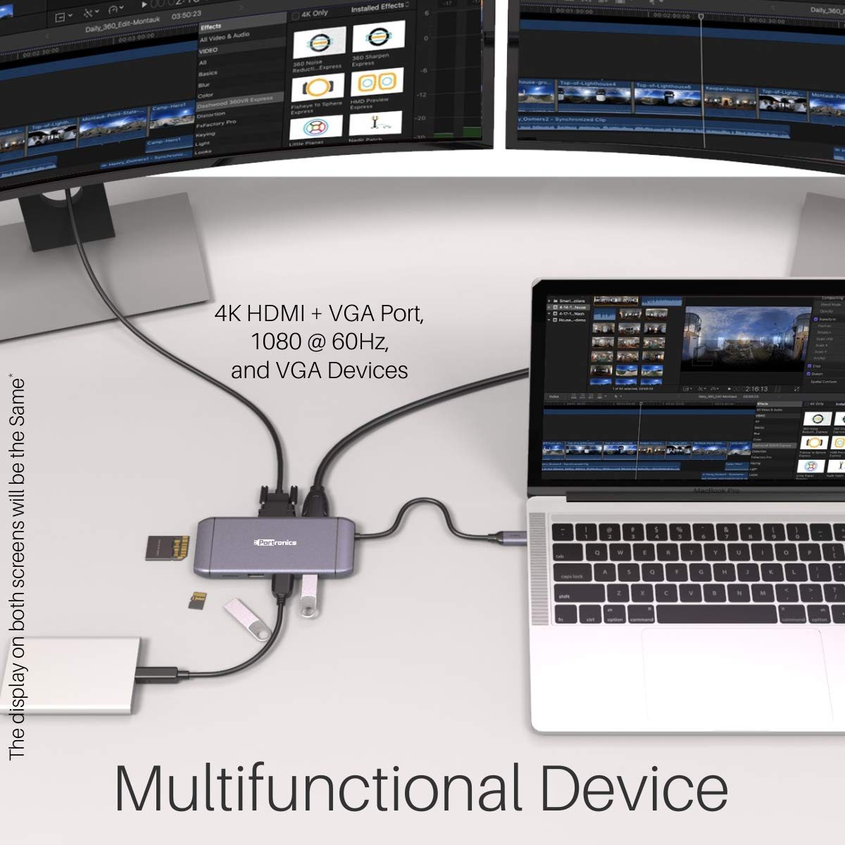 Portronics Mport 9C Type C Multiport Adapter