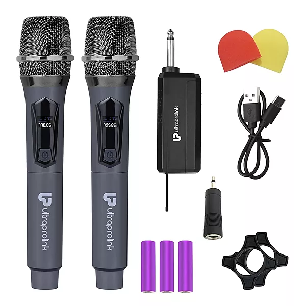 UltraProlink UM1191-1 - Sonic Duet Dynamic Wireless Microphone Set
