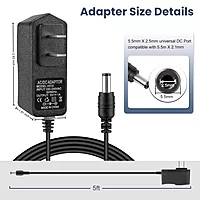 uPort 5V 1A DC Power Adapter – Compact & Safe, perfect for powering devices on the go. Lightweight design ensures portability while providing reliable and efficient charging for your gadgets.