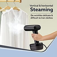 AGARO Icon Handheld Garment Steamer 1800W, 260 ML Water Tank