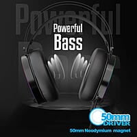 ZEBRONICS Zeb-Blitz USB Gaming Wired On Ear Headphones with Mic with Dolby Atmos, RGB Led, Windows Software, Simulated 7.1 Surround Sound, 2.4 Meter Braided Cable Flexible Padded Ear Cushions