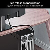 Ambrane AHDMS30G HDMI Cable (Black)