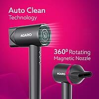 AGARO HD3240 Hair Dryer, Brushless 1600W Motor, 3 Speed & 4 temperature settings