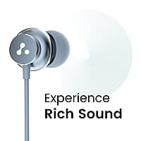 Ambrane Stringz 38 Wired Earphones with Mic, Powerful HD Sound with High Bass, Tangle Free Cable, Comfort in-Ear Fit, 3.5mm