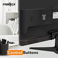 Frontech 22 Inch LED Monitor (MON-0060) – Full HD 1920×1080 Display | HDMI & VGA Ports | Slim Design | Wall Mountable | Without Speakers