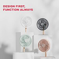 Portronics CoolCube Desktop Fan – 2400mAh, White. Compact and portable, this fan offers powerful airflow with a sleek design. Perfect for home or office use, it ensures comfort in any setting.