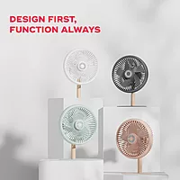 Portronics CoolCube Desktop Fan – 2400mAh, White. Compact and portable, this fan offers powerful airflow with a sleek design. Perfect for home or office use, it ensures comfort in any setting.