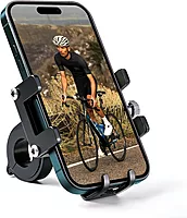RAVEMEN ALUMINUM ALLOY BIKE PHONE HOLDER