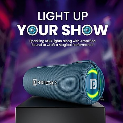 Portronics Resound 2 | 15W Soundbar with Deep Bass, Bluetooth & 2000mAh Battery (RED) Portronics Resound 2 | 15W Soundbar with Deep Bass, Bluetooth & 2000mAh Battery (RED)