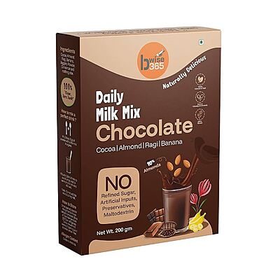 B WISE DAILY MILK MIX CHOCOLATE 200GMS