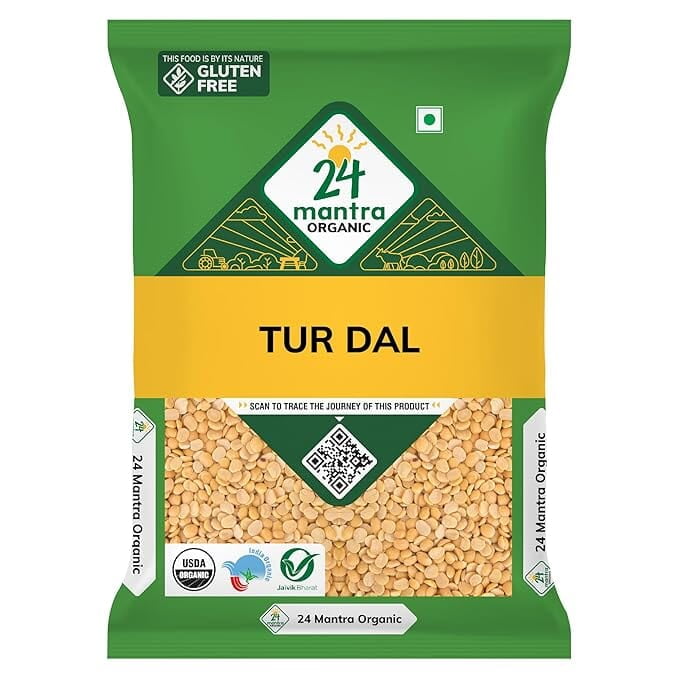 24 MANTRA ORGANIC TUR DAL -  1KG