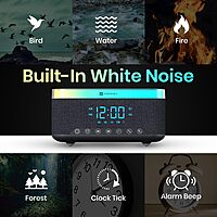 Portronics Trifusion 16W Bluetooth Speaker – 15W Wireless Charging | RGB LED Lights | Black