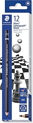 STA 100B LUMOGRAPH BLACK PENCILS - HB