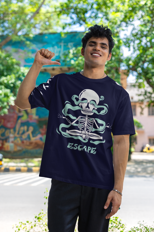 Escape Skeleton Graphic T-Shirt