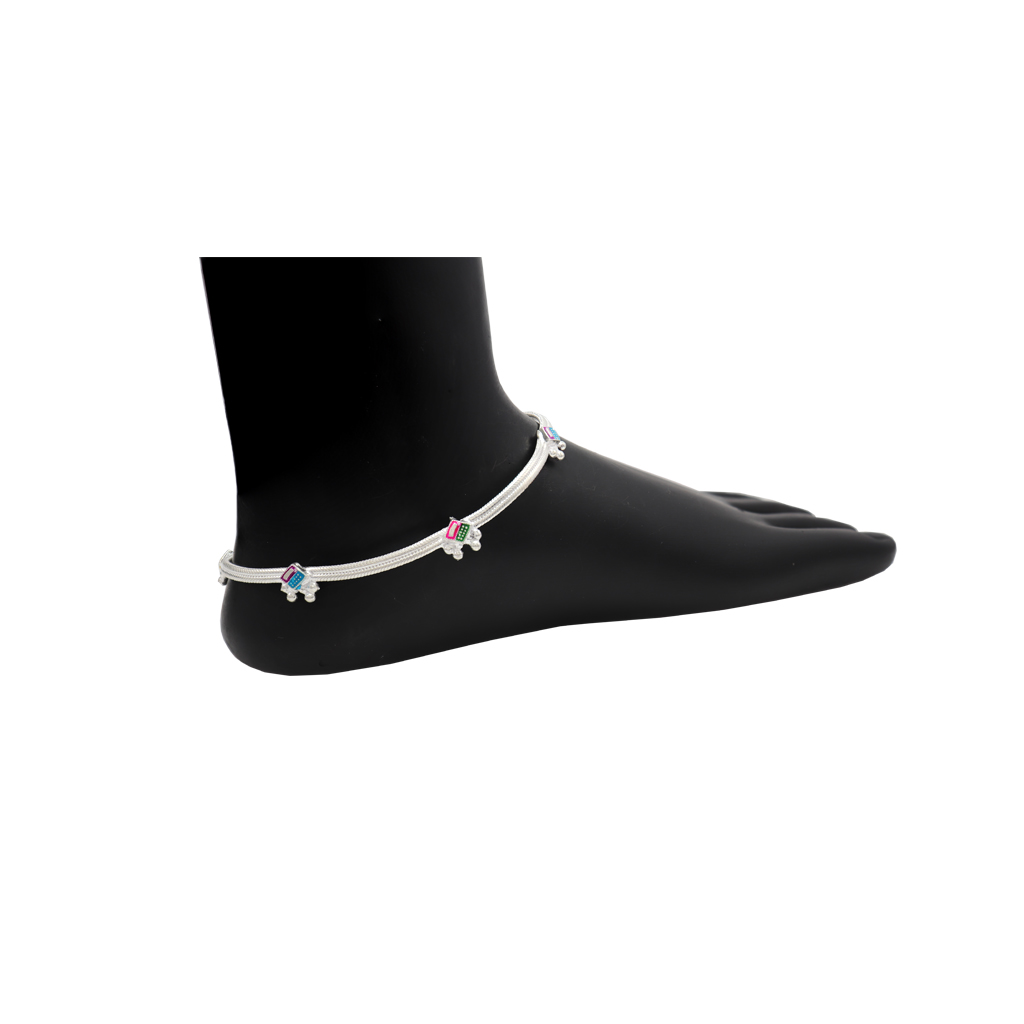 Silver Women Anklets/Kolusu/Payal