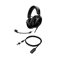 HyperX Cloud III Gaming Headset – 53mm Drivers | Detachable Mic | 100 dB Sensitivity