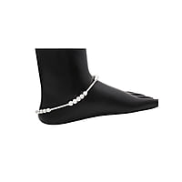 Silver Anklets for women/kolusu