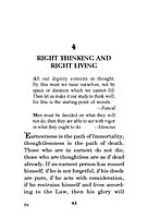 Secret of Right Activity