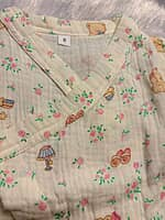 Maple - Muslin Kimono Rompers Maple - Muslin Kimono Rompers