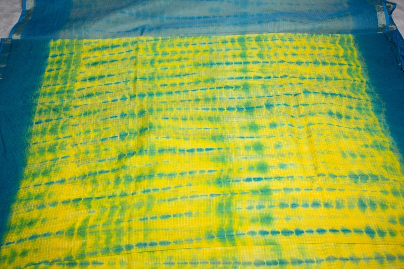 Kota Doria - Yellow and Green
