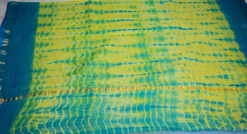 Kota Doria - Yellow and Green