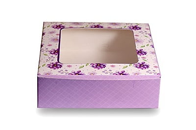 Qson Brownie Box For 4 - Size 6.5x5x2 inch Qson Brownie Box For 4 - Size 6.5x5x2 inch