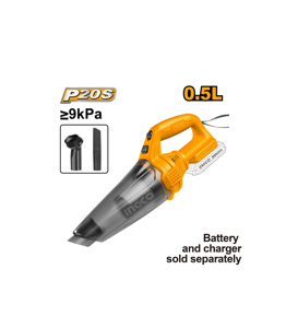 INGCO Lithium-Ion Cordless Vacuum Cleaner CVLI2001 (20V) INGCO Lithium-Ion Cordless Vacuum Cleaner CVLI2001 (20V)