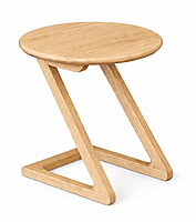Oxford Z Shaped End Table