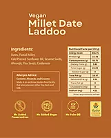 Millet Date Laddoo - 200 g | No Added Sugar | Vegan | Gluten Free