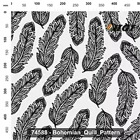 74588 Bohemian Quill Pattern
