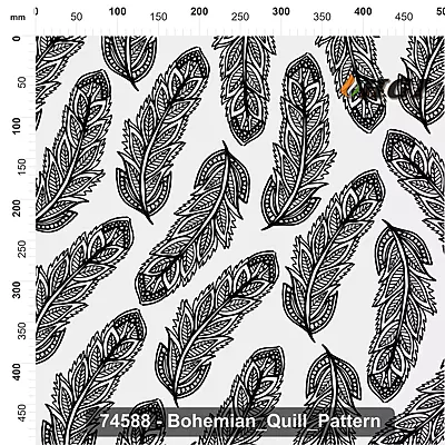 74588 Bohemian Quill Pattern