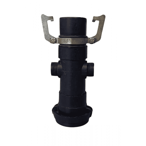 75mm EPC Type Rain Connector 40mm (OS Thread) Ring Clamp