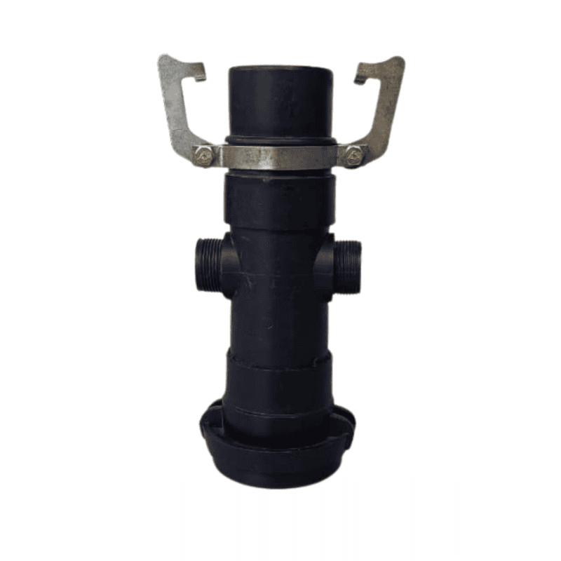 75mm EPC Type Rain Connector 40mm (OS Thread) Ring Clamp