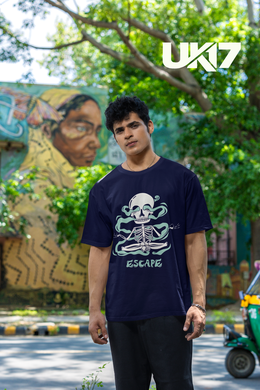Escape Skeleton Graphic T-Shirt