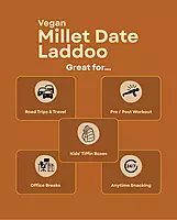 Millet Date Laddoo - 200 g | No Added Sugar | Vegan | Gluten Free