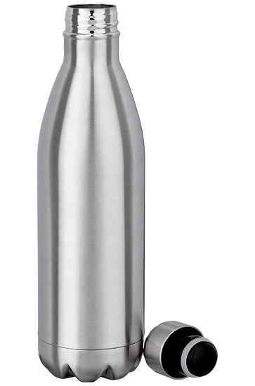 750 ML Stainless Steel Hot and Cold Water Bottle for Office Pack of 1 750 ML Stainless Steel Hot and Cold Water Bottle for Office Pack of 1