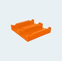 1200*1200*150 Roto Moulded Pallet with Safety Edge 1200*1200*150 Roto Moulded Pallet with Safety Edge