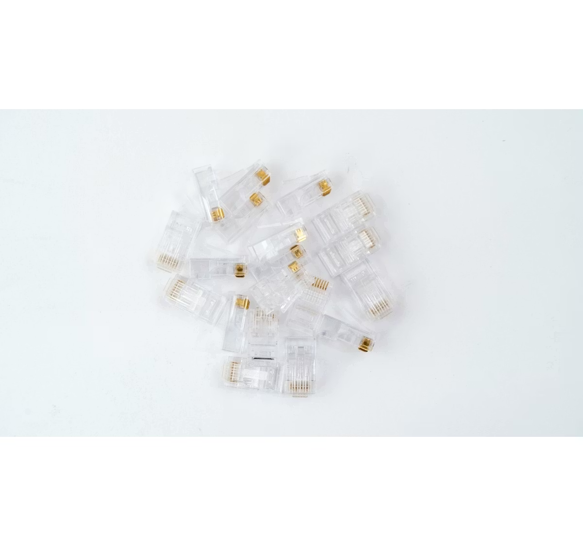 Secure Net RJ45 GOLD PLATED CONNECTORS 100Unit Box