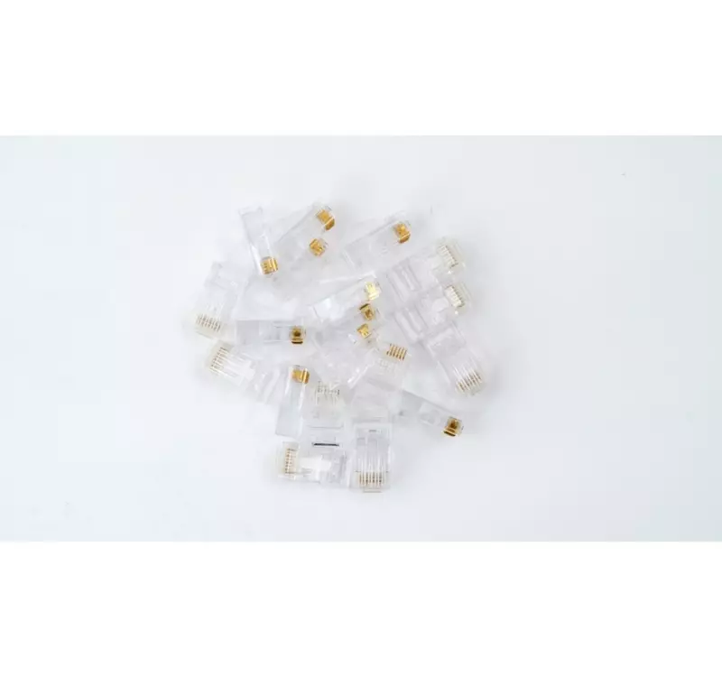 Secure Net RJ45 GOLD PLATED CONNECTORS 100Unit Box