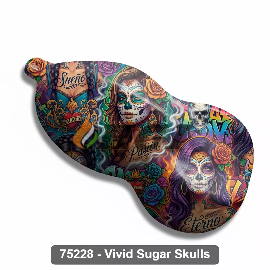 75228 Vivid Sugar Skulls