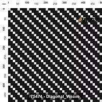 75474 Diagonal Weave