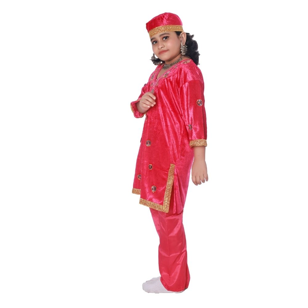 Kashmiri Dance Dress For Girls