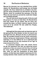 The Practice of Meditation